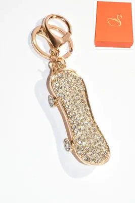 porte-cle Coffret cadeaux skate Or