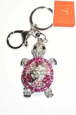 porte-cle Coffret cadeaux tortue Argent