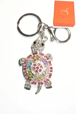 porte-cle Coffret cadeaux tortue Argent