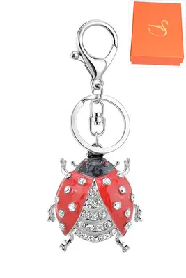 porte-cle Coffret cadeaux Coccinelle Argent