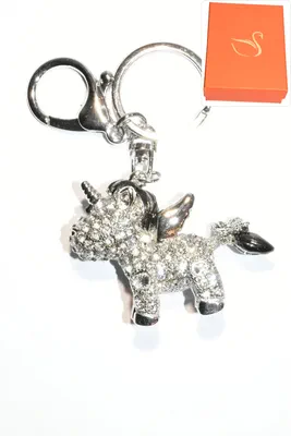 porte-cle Coffret cadeaux licorne Argent