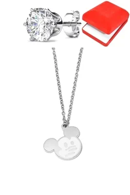Coffret mickey Argent 5AEDD9 