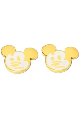 Boucle-d-oreille mickey Or