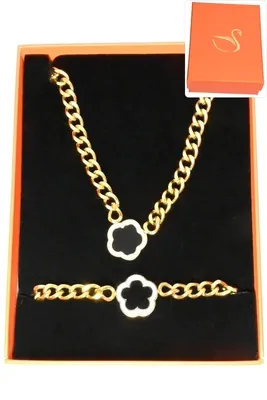 Coffret feuille de la vie parure bijoux collection hervé aliex Or