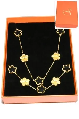 Coffret fleur bijoux collection hervé aliex Or