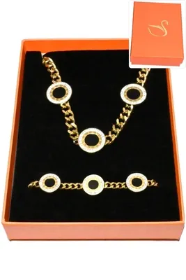 Coffret chiffre romain Or