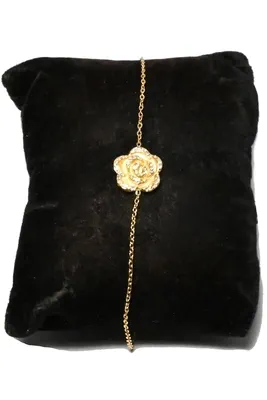 Bracelet fleur Or