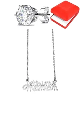 Coffret je t'aime maman Argent F40B9A 