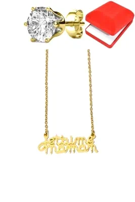 Coffret je t'aime maman Or