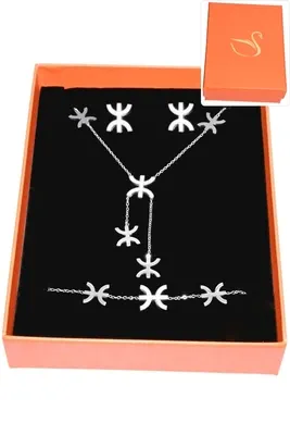 Coffret yaz parure bijoux collection hervé aliex Argent