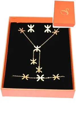 Coffret yaz parure bijoux collection hervé aliex Or