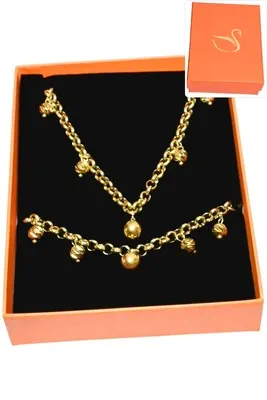 Coffret parure bijoux collection hervé aliex Or