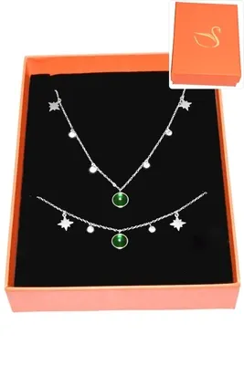 Coffret étoile parure bijoux collection hervé aliex Argent 45C158 