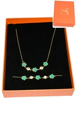 Coffret fleur parure bijoux collection hervé aliex Or