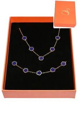 Coffret fleur parure bijoux collection hervé aliex Or