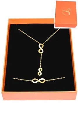 Coffret infini parure bijoux collection hervé aliex Or