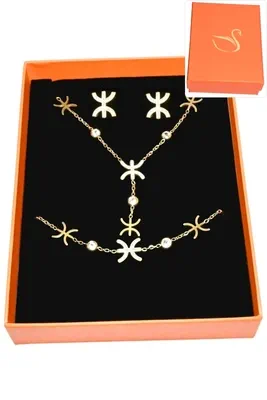 Coffret yaz parure bijoux collection hervé aliex Or