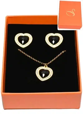 Coffret coeur parure bijoux collection hervé aliex Or