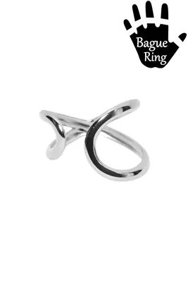 Bague taille réglable Argent