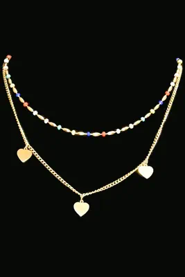 Collier coeur Or