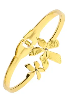 Jonc fleur Or 568155 