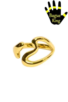 Bague taille réglable Or