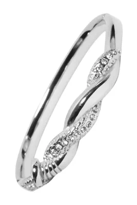 Jonc torsade Argent A9C28C 