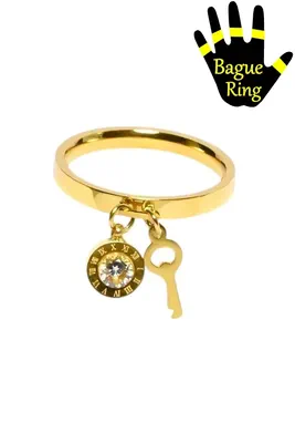 Bague taille 18mm clé Or