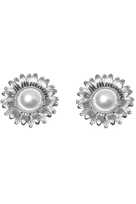 Boucle-d-oreille Fleur Argent BGDQ24 