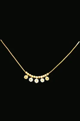 Collier fleur Or C3AB91 