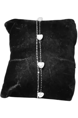 Bracelet coeur Argent