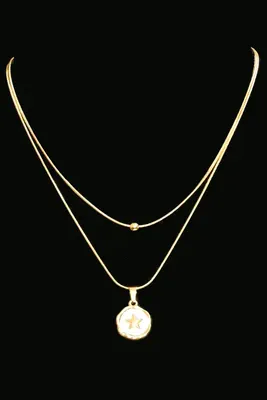 Collier étoile Or DFFAD3 