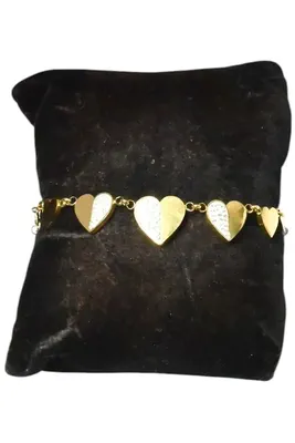 Bracelet coeur Or