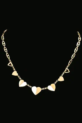 Collier coeur Or DFRGTY 