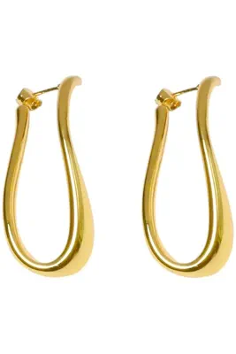 Boucle-d-oreille forme U Or