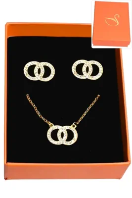 Coffret infini parure bijoux collection hervé aliex Or S598A2 