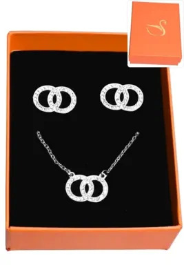 Coffret infini parure bijoux collection hervé aliex Argent S598A2 