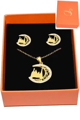 Coffret mosqué parure bijoux collection hervé aliex Or