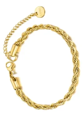Bracelet corde Or