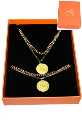 Coffret coq parure bijoux collection hervé aliex Or