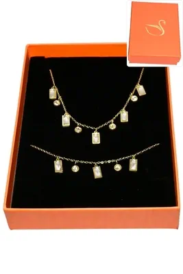 Coffret chic parure bijoux collection hervé aliex Or