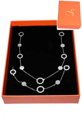 Coffret chiffre romain parure bijoux collection hervé aliex Argent