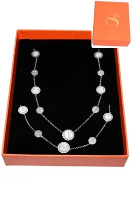 Coffret chiffre romain parure bijoux collection hervé aliex Argent