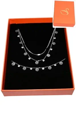 Coffret arbre de la vie parure bijoux collection hervé aliex Argent