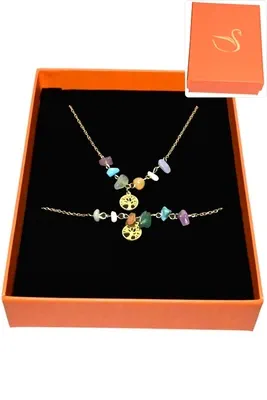 Coffret arbre de la vie parure bijoux collection hervé aliex Or