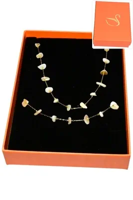 Coffret pierre parure bijoux collection hervé aliex Or