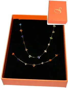 Coffret pierre parure bijoux collection hervé aliex Or