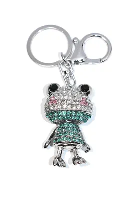 porte-cle grenouille Argent 512506 