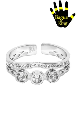 Bague taille réglable Argent 5437B8 