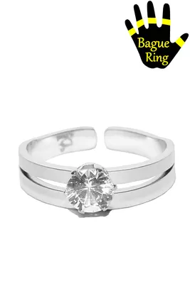 Bague taille réglable Argent BA8F35 